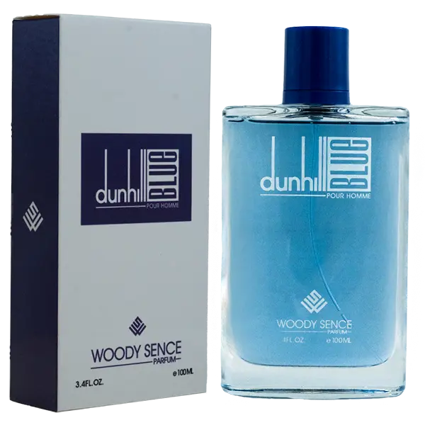 ادوپرفیوم مردانه وودی سنس دانهیل بلو DUNHILL BLUE حجم 100 میلی لیتر