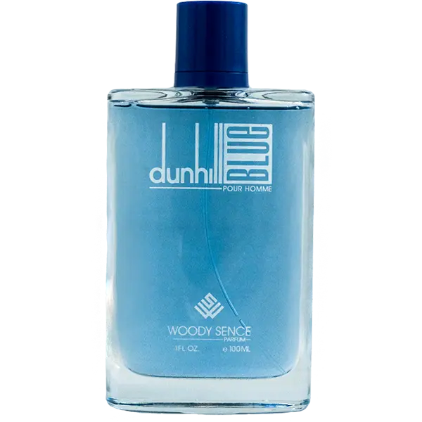 ادوپرفیوم مردانه وودی سنس دانهیل بلو DUNHILL BLUE حجم 100 میلی لیتر