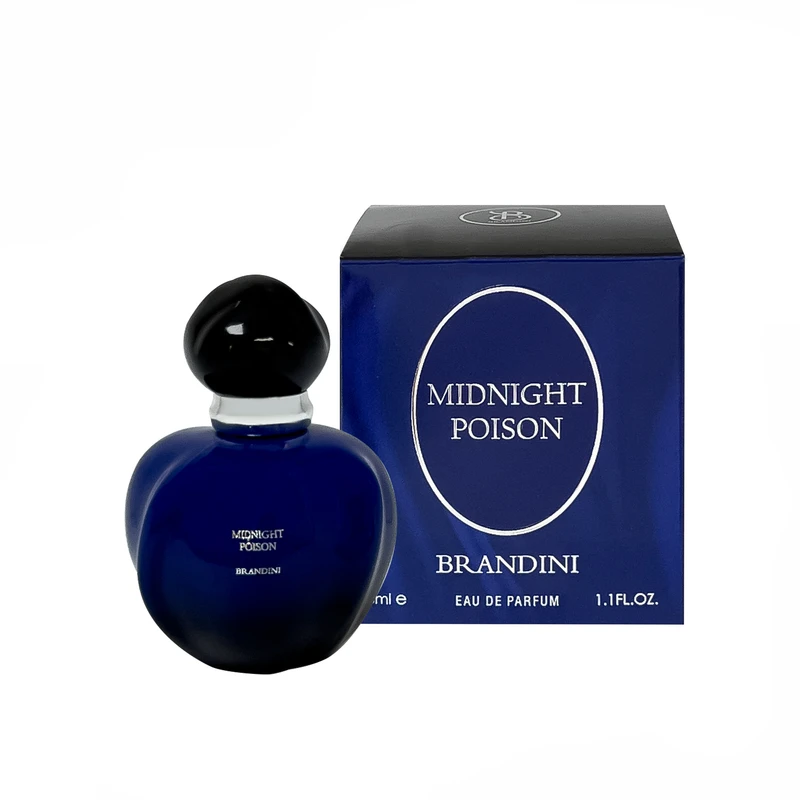 عطر جیبی زنانه برندینی Brandini مدل Midnight Poison حجم 33 میلی لیتر